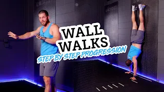 Learn Wall Walks for CrossFit - Step by Step Progression