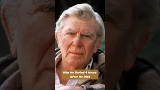 Why Andy Griffith Laid to Rest Just 4 Hours After Passing 💀 #shorts