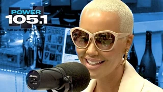 Amber Rose Interview at The Breakfast Club Power 105.1 (02/13/2015)