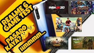 REALME 6 MOBILE LEGEND/2k20/CALL OF DUTY/ PUBG MOBILE /GTA V MOBILE/ GAME TEST(tagalog)