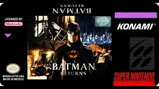 Бэтмен  от конами batman returns snes   стрим на ачивки