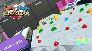 Mario and Sonic at Olympic Games Tokyo 2020 - Sport Climbing Olympic Record Tie by Rouge