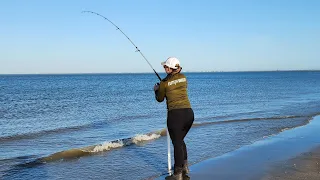 Angler Hits the JACKPOT Fishing Texas City Dike