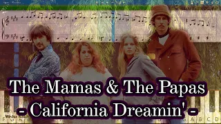 The Mamas & The Papas - California Dreamin' [Piano Tutorial | Sheets | MIDI] Synthesia