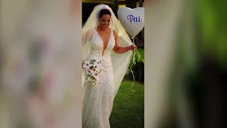 Após 17 anos da perda do pai, noiva o homenageia e emociona convidados