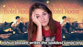 (very) Sad Songs In A Hotel Room ~ Joshua Bassett Reaction