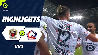 OGC NICE - LOSC LILLE (1 - 1) - Highlights - (OGCN - LOSC) / 2023-2024