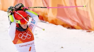 Winter Olympics 2018 -- ICYMI -- Mikaela Shiffrin shines in GS while Aksel Lund Svindal defies Fathe