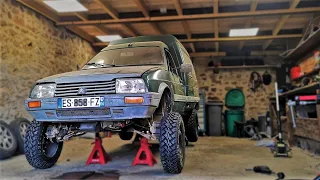 Des PNEUS ENORMES pour le C15 TURBO 4x4 !