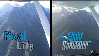 How We Made Real Life VS Microsoft Flight Simulator ?! Flight Simulator EXPLAINED!