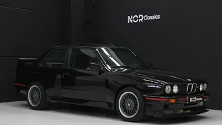 BMW E30 M3 SPORT EVOLUTION BLACK 1990 | Presentation | Engine Sound