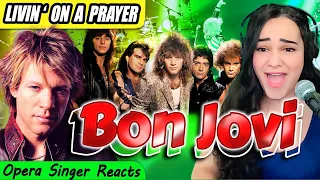 Bon Jovi - Livin' On A Prayer | Vocal Coach Reacts