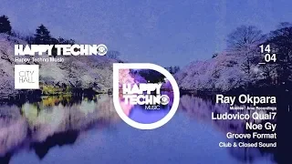 w/Club & Closed @ Happy Techno - City Hall Club Bcn // 14 Abril 2018