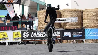 Micka : 1er run de qualification ouest bike show