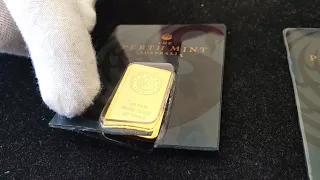 Another Way To Spot FAKE vs REAL Perth Mint Gold Bars!