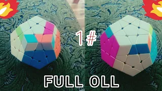 Advanced Megaminx || FULL OLL Algorithm 1#