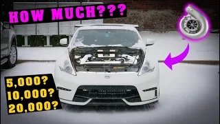 How Much to Supercharge a 370Z?!?! - Complete Cost Breakdown