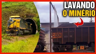 CONHEÇA O INCRÍVEL PÁTIO DO P2-14 DA MRS NA FERROVIA DO AÇO