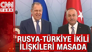 Rus Dışişleri Bakanı Lavrov Türkiye'de! Masada 3 önemli başlık var