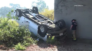 San Diego: I-5 Roll Over Crash 10182020