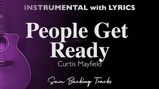 People Get Ready - Curtis Mayfield (Acoustic Karaoke) ©
