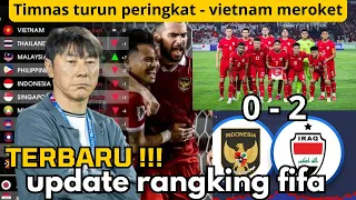 TIMNAS TURUN PERINGKAT - VIETNAM MEROKET - UPDATE RANGKING FIFA TERBARU 2024