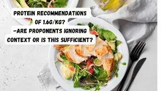 Protein Recommendations of 1.6g/kg - Are We Ignoring Context Or Is This Sufficient? Live Discussion