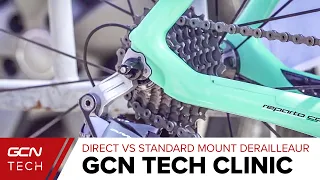 Direct Mount vs Standard Mount Rear Derailleur | GCN Tech Clinic #AskGCNTech