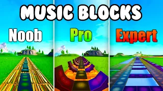 Fortnite Music Blocks (Noob vs Pro vs Expert)