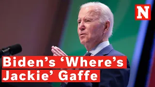 White House Clarifies Biden's 'Where's Jackie' Gaffe: 'She Was On His Mind'