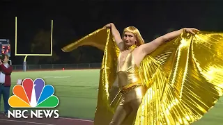 Vermont High School Students, Faculty Dress In Drag For Homecoming Football Game