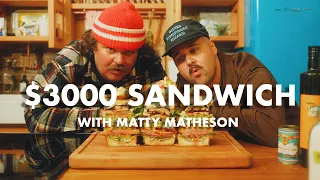 THE MOST EXPENSIVE SANDWICH IN THE WORLD WITH MATTY MATHESON! @mattymatheson