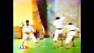 Great karate demonstration by shihan Mikiyo-yahara.