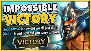 This Game Was Literally Supposed To Be Impossible To Win... - League of Legends