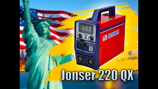 Сварочный аппарат полуавтомат/сварка без газа/США/JONSER 220 QX