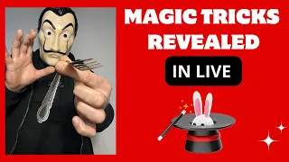 MAGIC TRICKS REVEALED IN LIVE 🎩🪄 #magic #tricks #magictricksvideos #tutorial