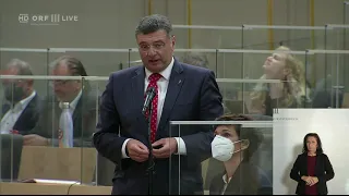 034 Jörg Leichtfried SPÖ   Nationalratssitzung vom 14 10 2020 um 1000 Uhr