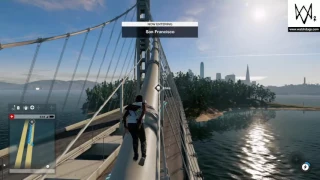 Climbing the Golden Gate Bridge... and Then Falling Off It. (WATCH_DOGS 2)