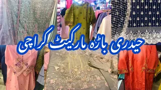 Hyderi Bara Market Karachi_Eid Collection,fancy dresses,Local Bazar Pakistan,Low price shopping