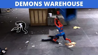 Demons Warehouse - Enemy Base - Classic Suit Repaired | Marvel's Spider-Man Remastered PS5 Tips