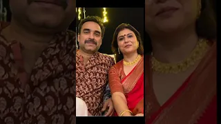 Actor Pankaj Tripathi ji With Cute Family 👪👪 Wife & Daughter 💯👌ll #shorts #archanasharmacreations