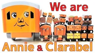 We are Annie & Clarabel! Thomas & Friends Wooden Railway Plarail RiChannel