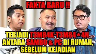 FAKTA BARU‼️ TERJADI T3M84K-T3M84KAN ANTARA SAMBO & PC DI RUMAH, SEBELUM KEJADIAN