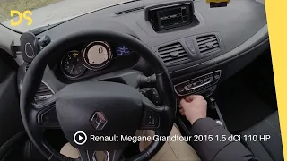 2015 Renault Megane Grandtour [1.5 dCi 110 HP] POV Test Drive 4K