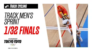 Track Cycling Track Men's Sprint | 1/32 Finals Highlights | Olympic Games - Tokyo 2020