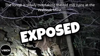 EXPOSED: Creepy sounds captured in a abandoned mine while reviewing the thrunite TN12 Flashlight