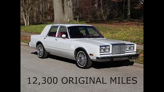 1989 Chrysler Fifth Avenue FOR SALE--12,300 ORIGINAL MILES