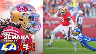 Los Angeles RAMS vs. San Francisco 49ERS | Semana 4 NFL | Resumen Highlights | 3 Oct, 2022