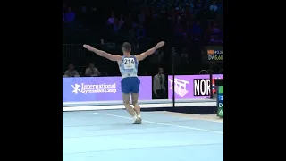 Artem Dolgopyat 🇮🇱 15.100 FX World Championships Gymnastic Antwerp 2023