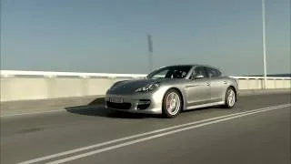 Porsche Panamera Turbo driving footage